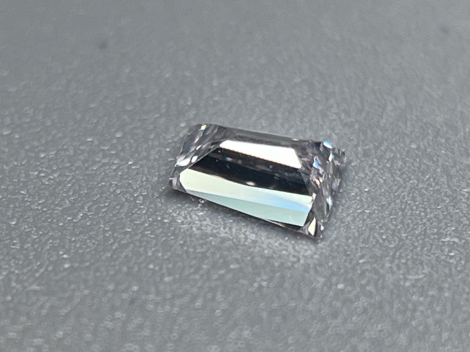 GIA Certified Tapered Baguette .16 CT SI1 F Natural Earth Mined Diamond