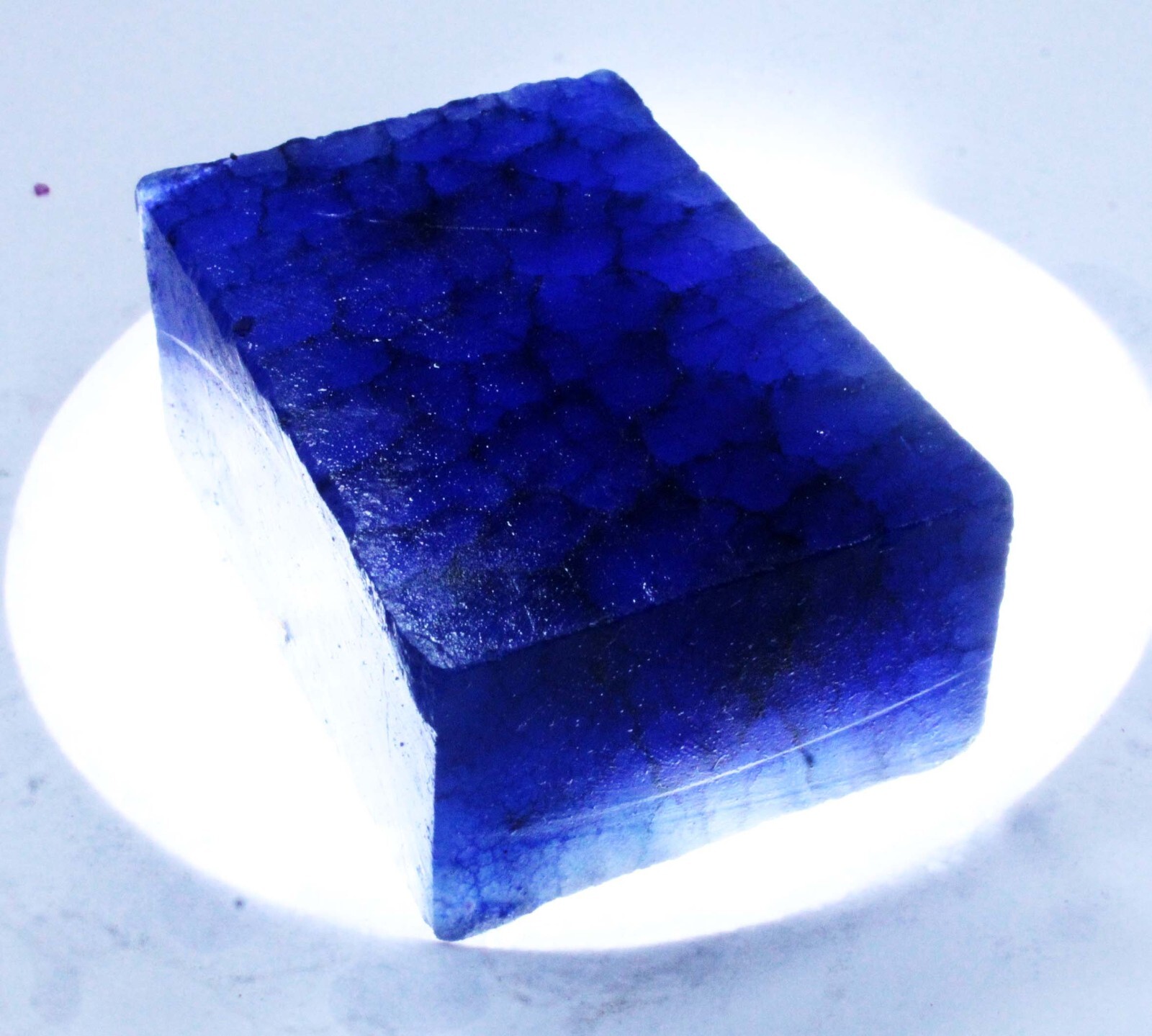 Natural Sapphire Blue Rough Uncut Huge Size 1050 Ct Certified Loose Gemstone