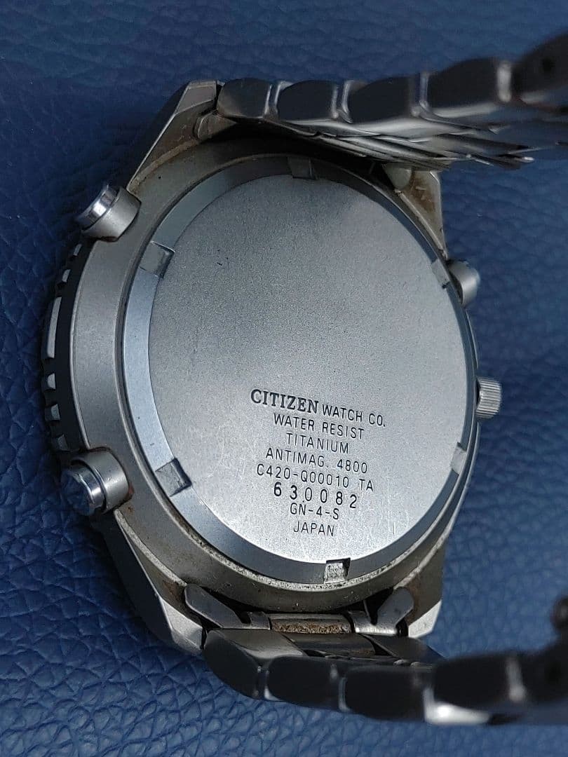 CITIZEN Promaster Titanium Analog-Digital Watch C420