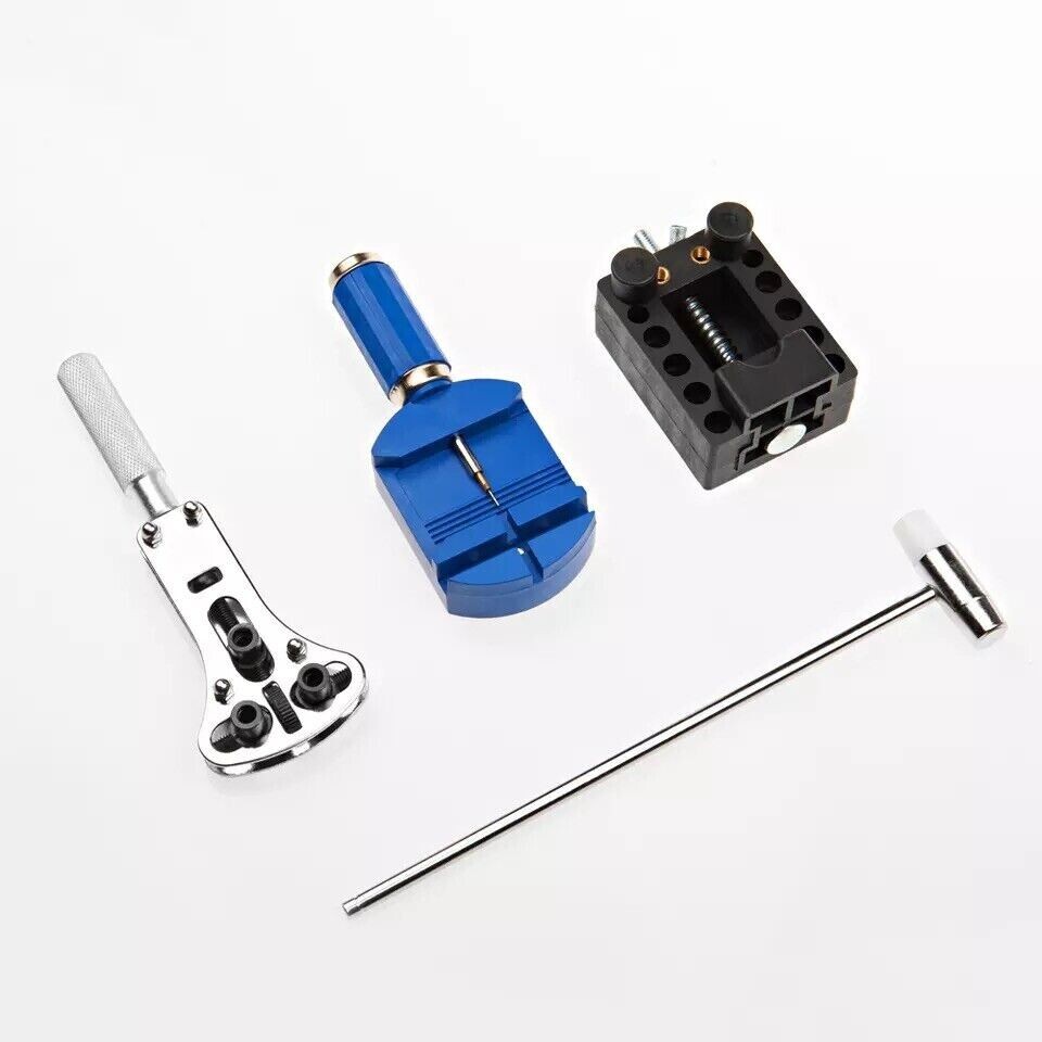 Set Profesional de Herramientas Para Reparación de Reloj de 147 Piezas