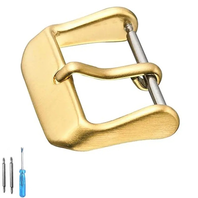 12mm 14mm 16mm 18mm 20mm 22mm Watchbands Buckle Stainless Steel Pin Clasp Watch