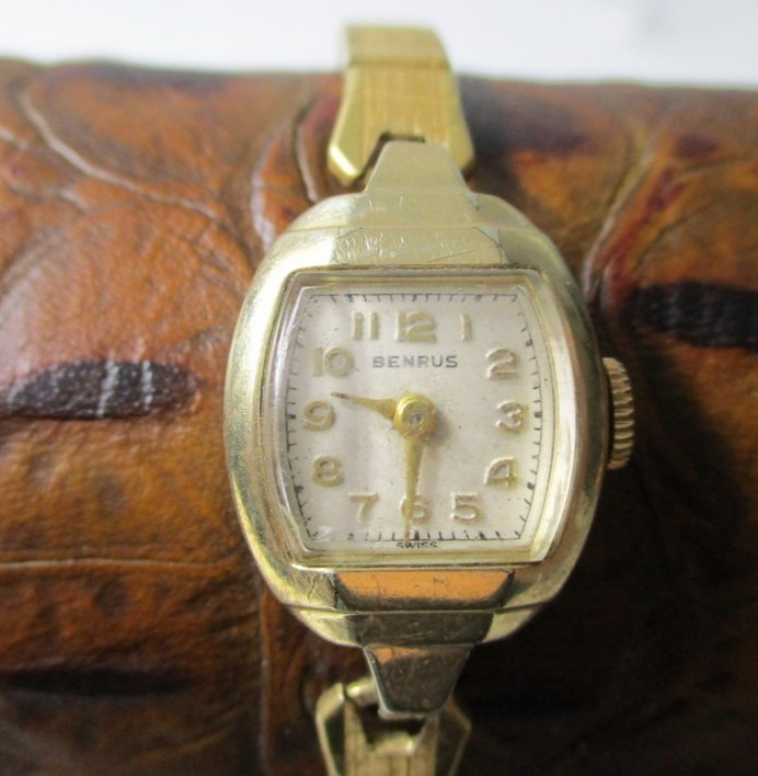 Vintage ladys watches Elgin, Benrus, Gruen, Croton, Gotham Swiss NOT TESTED