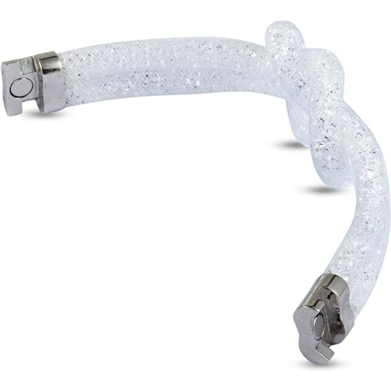 Swarovski Women’s Bracelet Stardust Fishnet Tube with White Crystal Knot 5184175