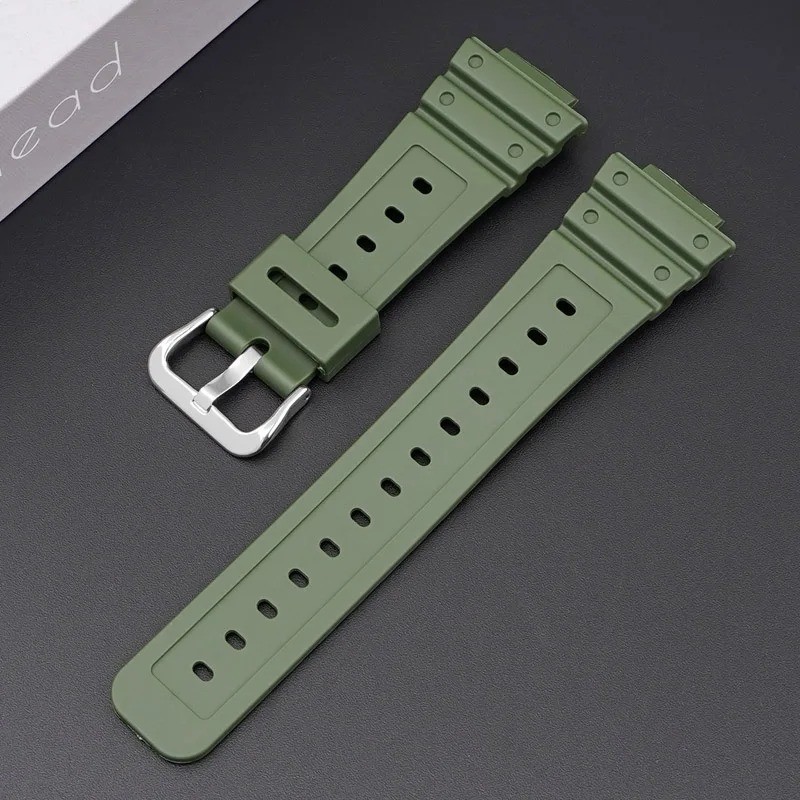Rubber Strap for Casio G SHOCK GA-2100 DW-5600 DW-6900 Watch Band Sport 16mm onl