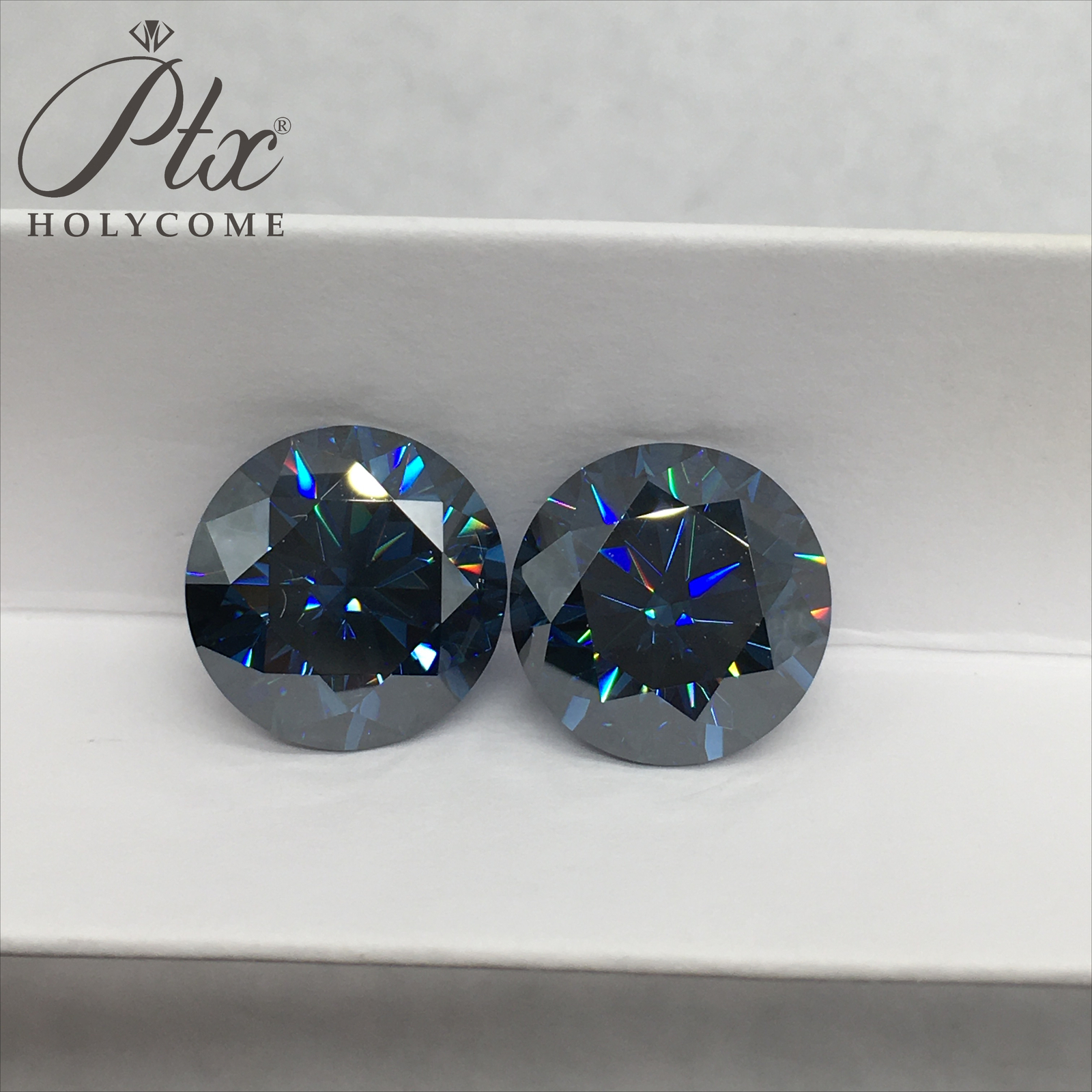 0.1-13ct D Color VVS1 Loose Moissanite Stone Round Cut for Ring Premium Quality