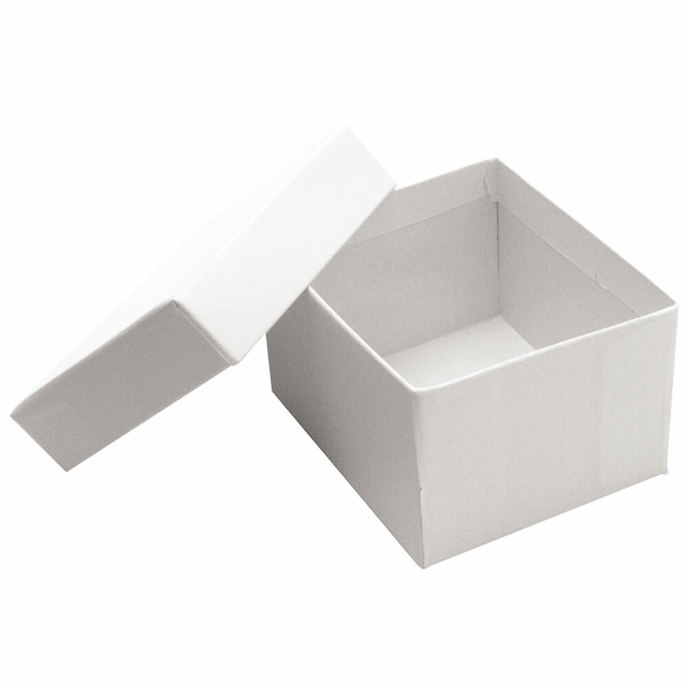 Lot of 12 White Leatherette Jewelry Display Gift Packaging Box 6 Styles & Sizes