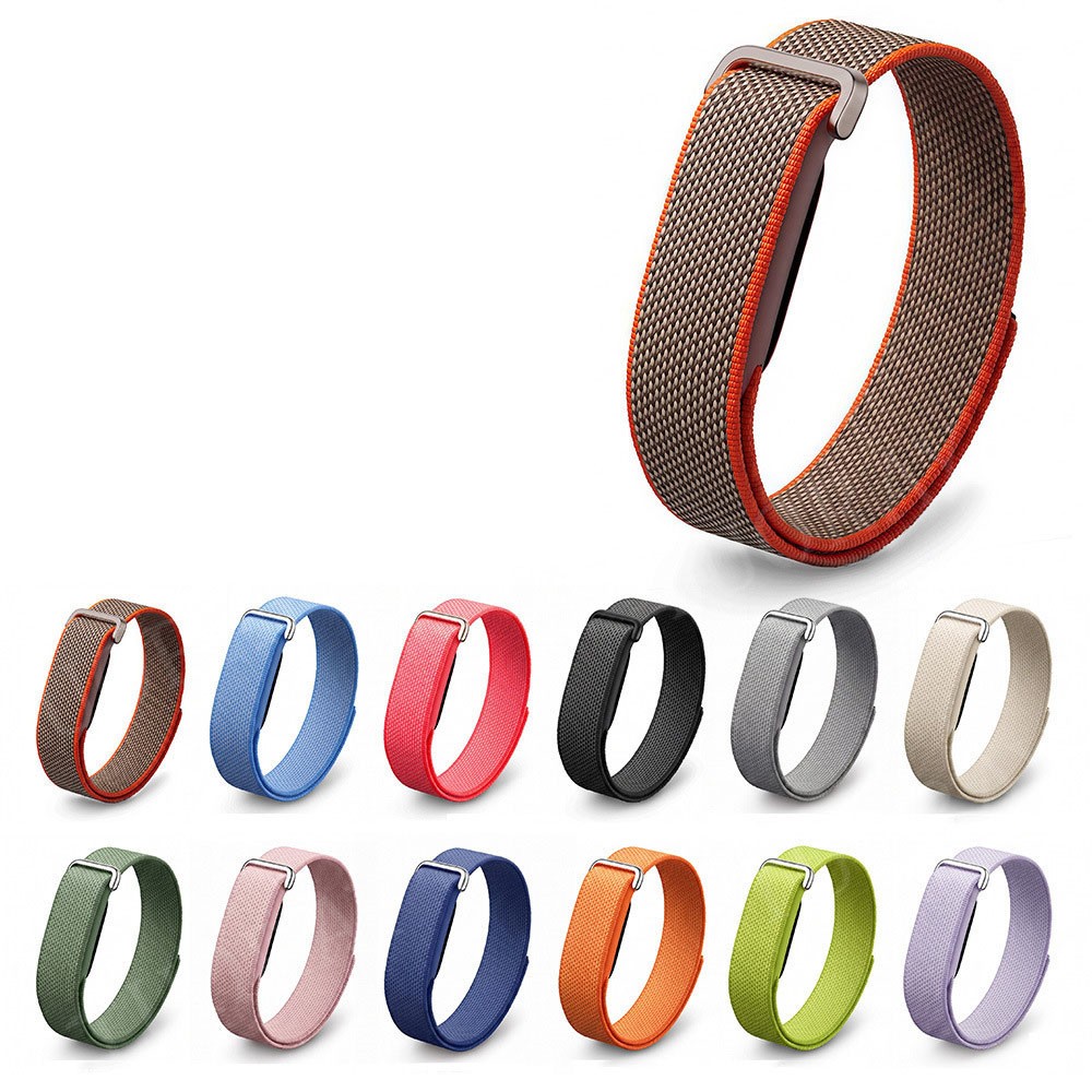 For Google Fitbit Air Strap Adjustable Nylon Sport Loop Watch Band Replacement