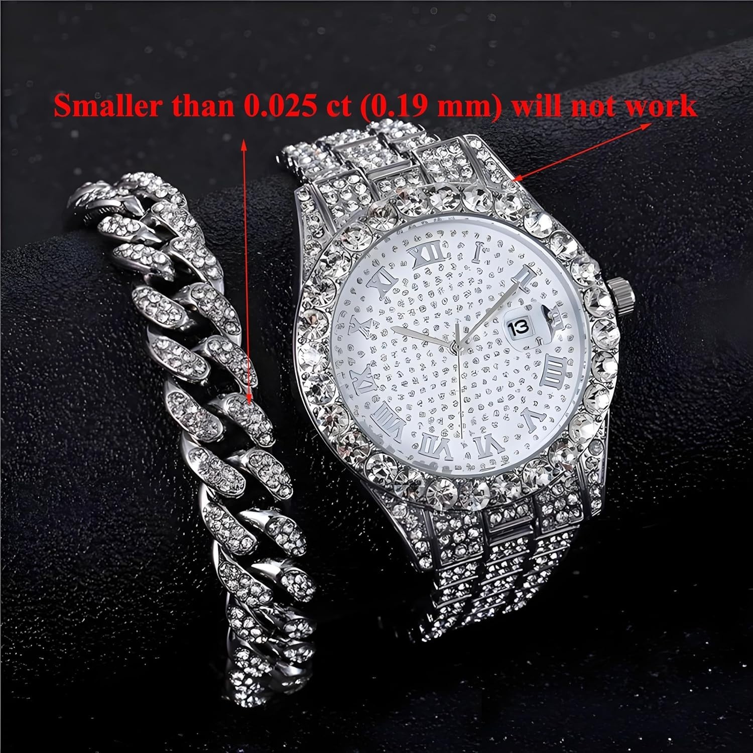 Diamond Tester Pen w/ 60X Jewelry Loupe Professional Diamond Selector Tool