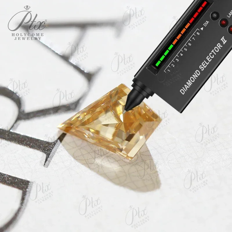 Natural Color Kite Cut Loose Moissanite Stone VVS1 1-9ct Gemstones for Jewelry