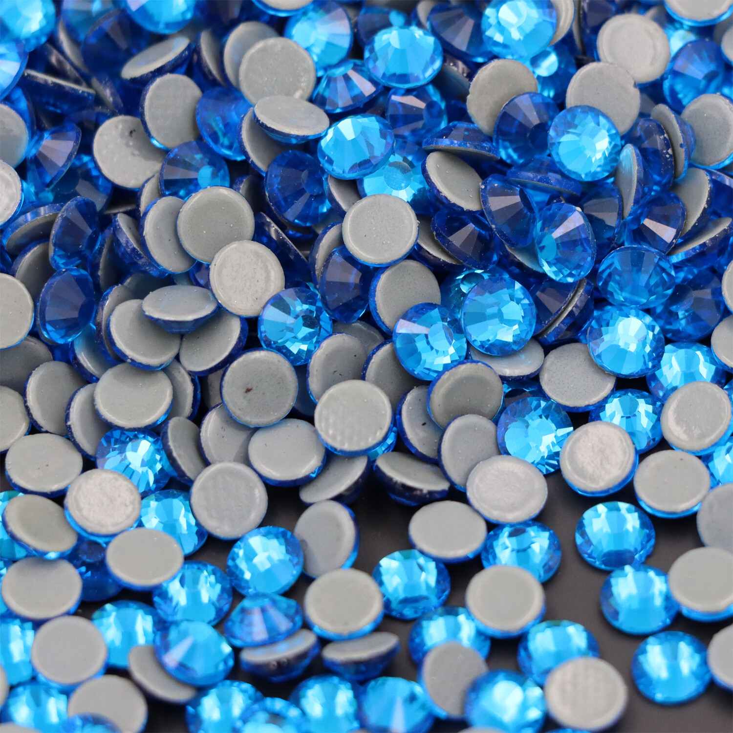 Glass Strass Crystal Hot Fix Rhinestones Iron On Flatback Clear Hotfix Stones