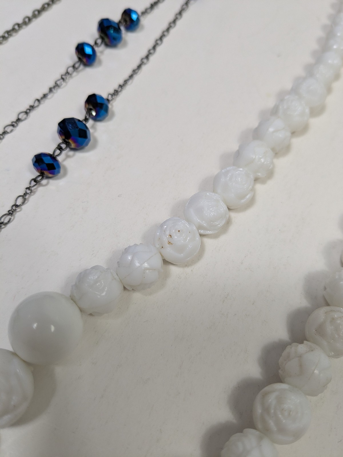 Beaded Necklace Lot 14 Fashion Jewelry Ready to Wear Variety Colors Styles