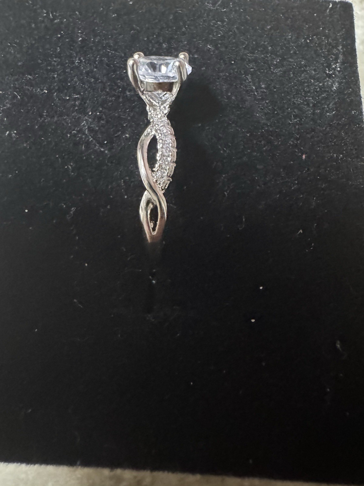 Women Ring The S925 Sterling Silver 1.25 Ct. Fat One Size
