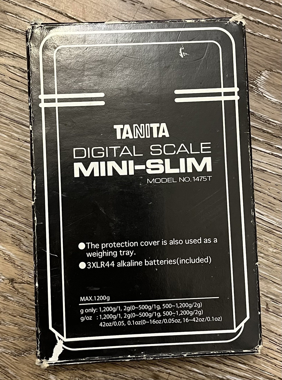 #1475T Tanita Mini Slim Digital Pocket Scale 1200g gram x 0.1g Jewelry Tools