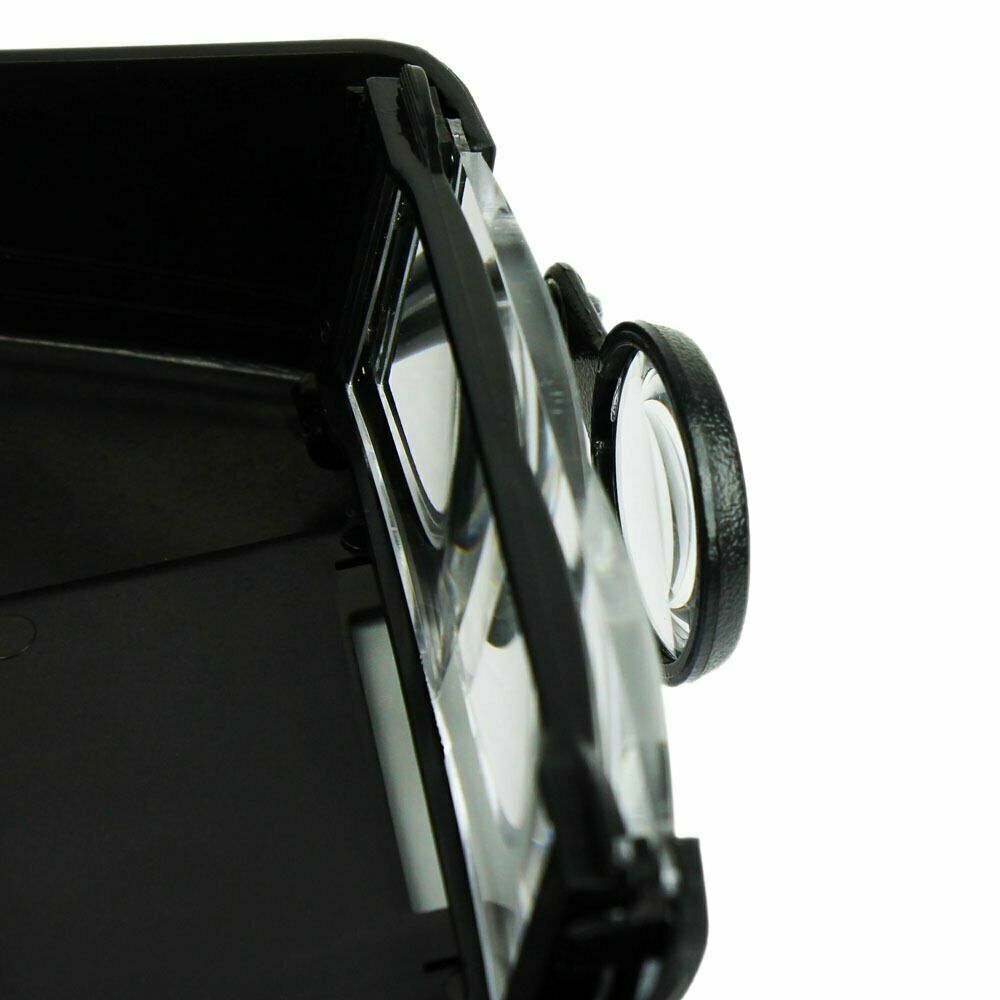 Jewelers Head Headband Magnifier LED Illuminated Visor Magnifying Glasses Loupe