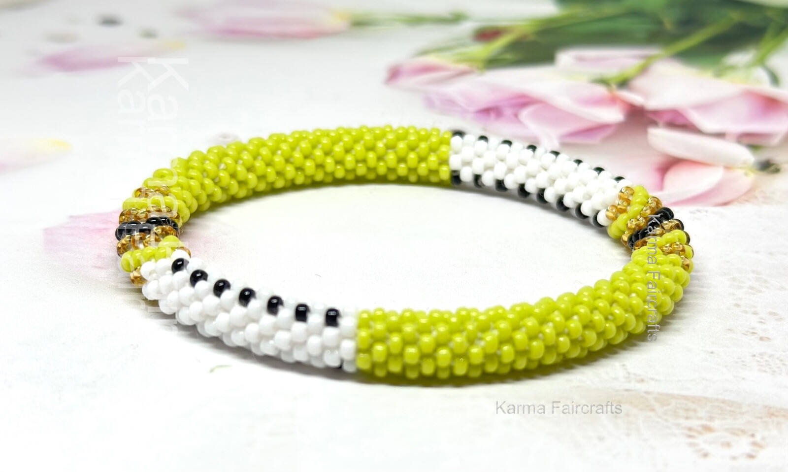 Nepal Beaded Bracelet Colorful Seed Beads Bracelets Hand Crocheted Buy2get1free