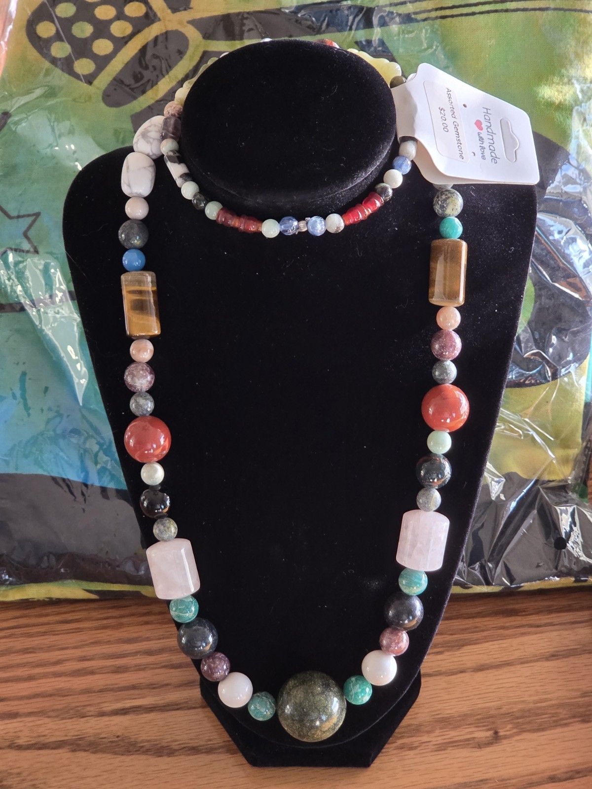 14 Inch Gemstone Necklace