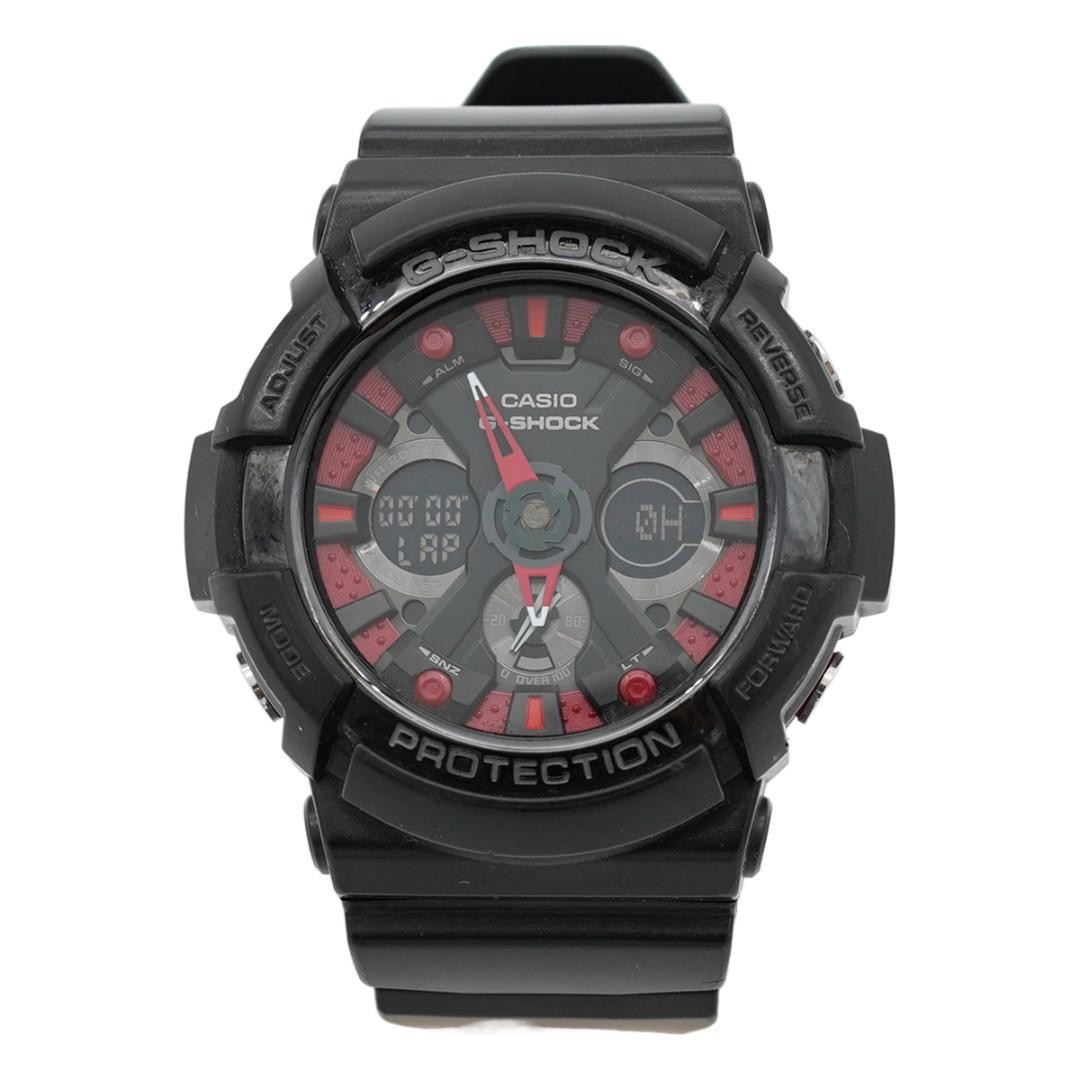 [Good Condition] CASIO G-SHOCK GA-200SH-1AJF Black/Red
