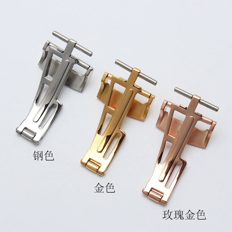 High Quality Stainless Steel Watch Buckle Metal Folding Clasp 18 20mm Fits AP
