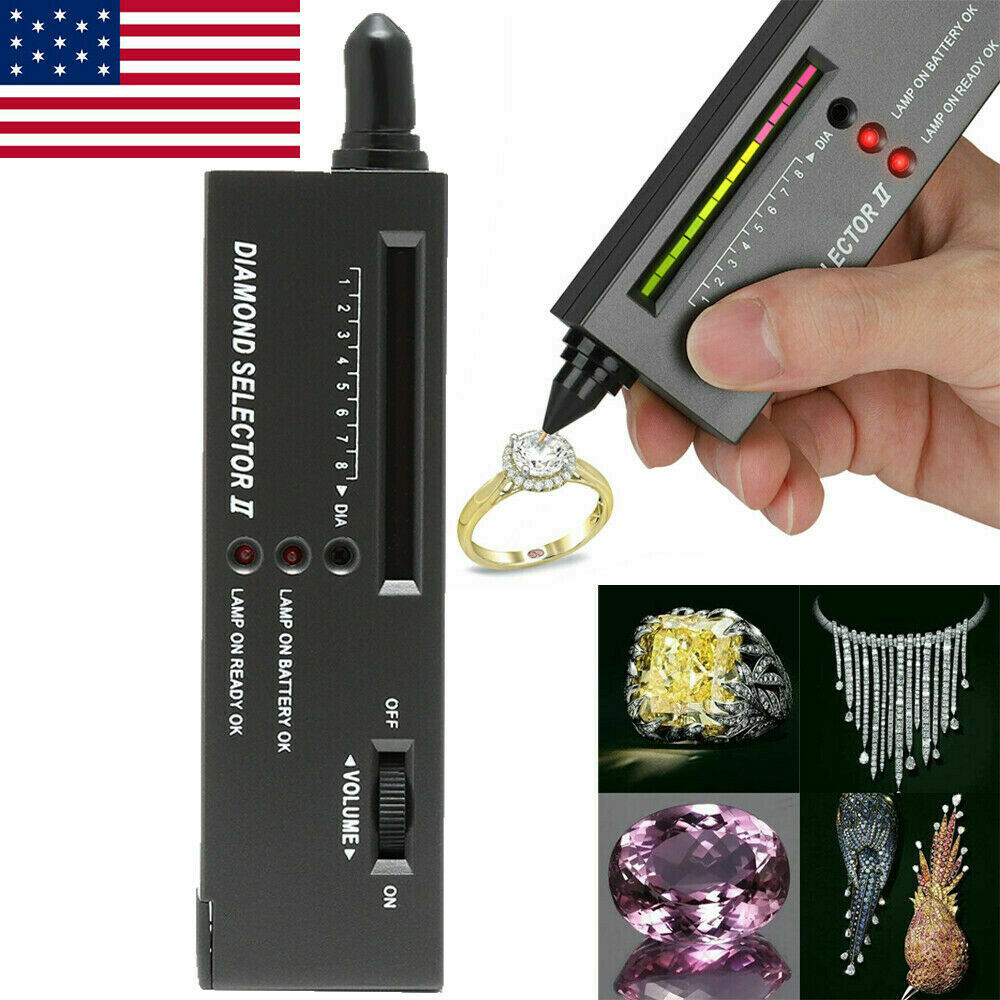 Diamond Jeweler Tool Kit Portable Gemstone Tester Selector Testing Gold Pen