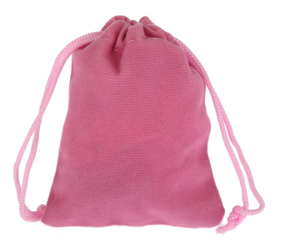 10 PACK VELVET BAGS 4″ x 3.5″ party wedding gift jewelry drawstring soft pouch