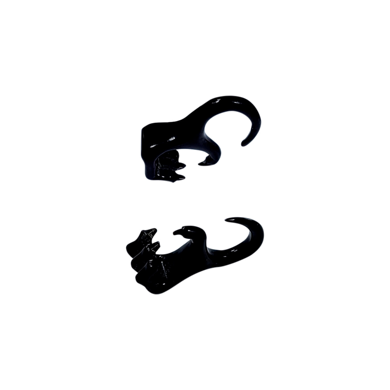 Organic Bone Ear Tapers 6g Claw Talon Design – Sold as a pair