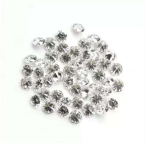 101 PCS Loose Lab Grown CVD Diamond 3.00 MM Round D Color, IF CLARITY Certified