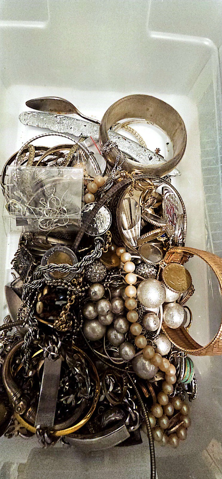 Jewelry Lot Good Wear Resell Brooch Art Estate Vintage Modern 5 Pc NO Junk – BUY