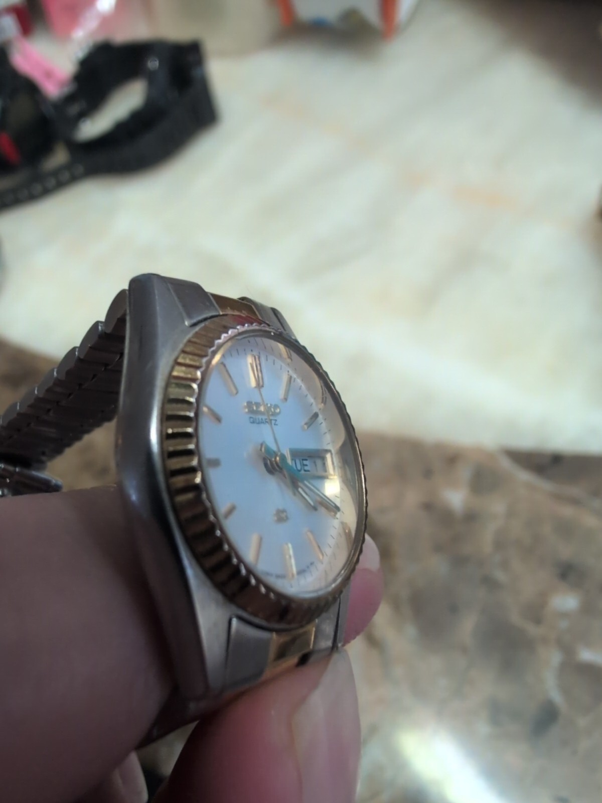 Seiko Watch Womens 2A23-0039 Needs Battery Returns Accepted