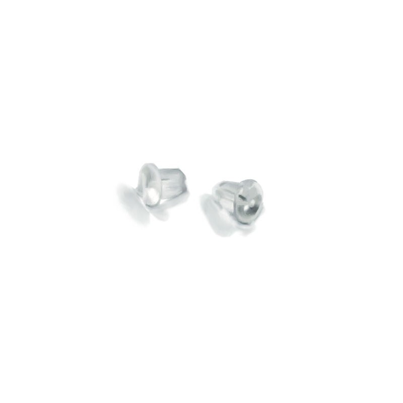 1.05 Ct Princess cut MOISSANITE Studs Earrings Solid 14k White Gold Screwbk Gift