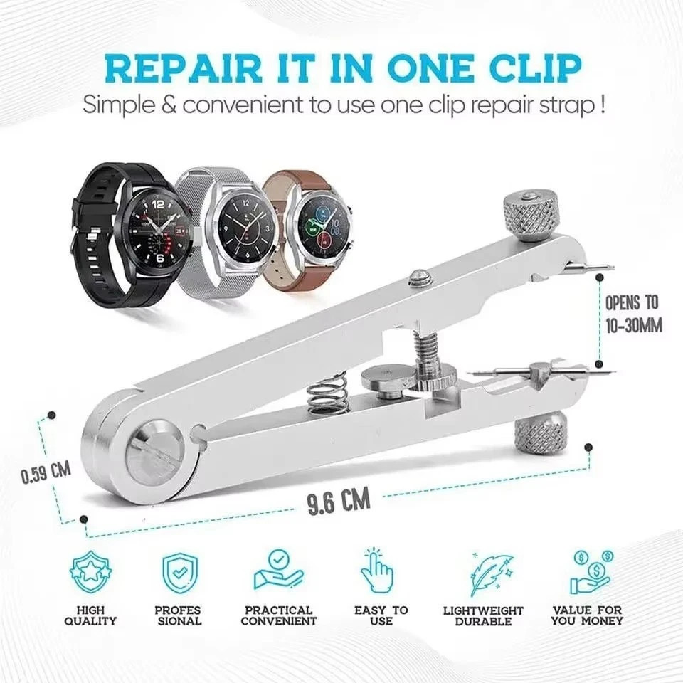 Watch Spring Bar Plier Spring Bar Tweezer Tool for Watch Wrist Bands St