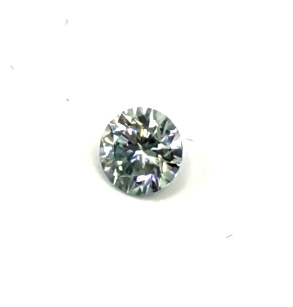 6.5 mm 1.0 CTW Loose Ice Blue (Very Light) Moissanite Stone