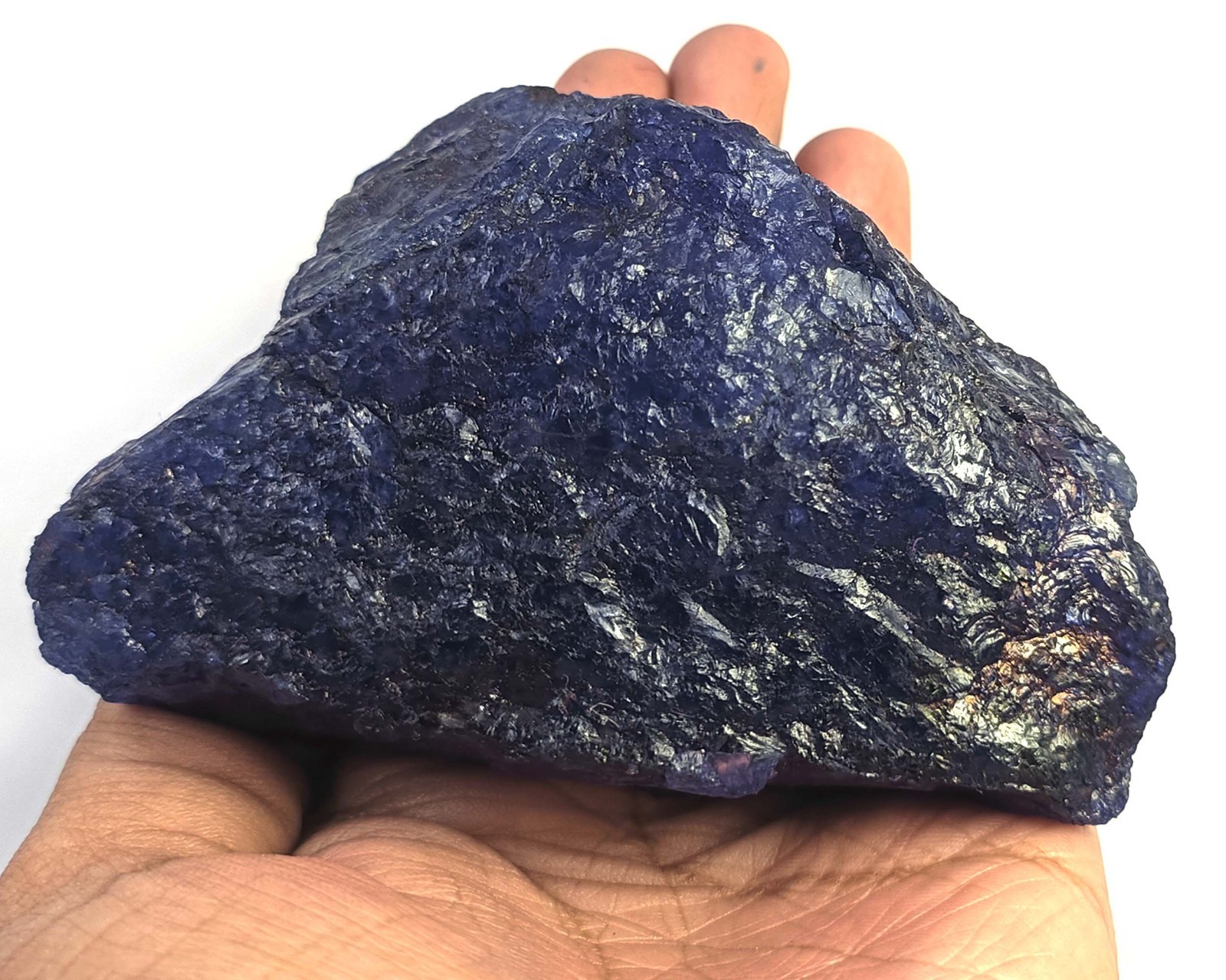 1200.0 Ct Natural Blue Sapphire Dyed Rough EGL Certified Loose Gemstone 6AGT