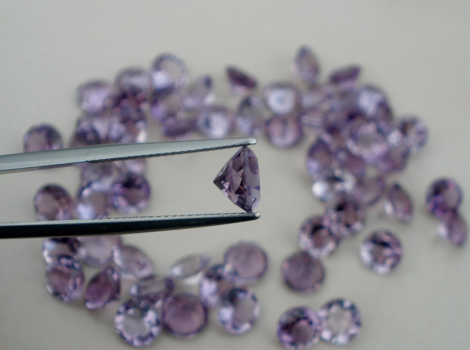 Amethyst Round Loose Faceted Natural Gem 7mm