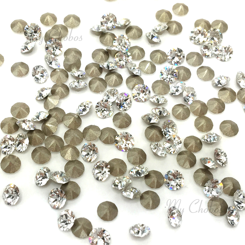Swarovski 1088 XIRIUS Chaton pointed back rhinestone ss18-ss50 clear CRYSTAL 001