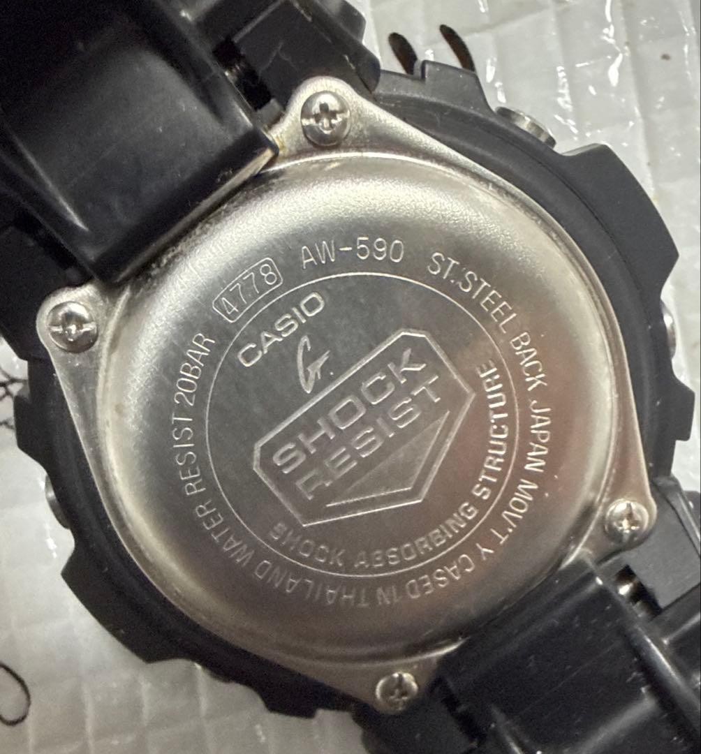 [Good condition] CASIO G-SHOCK AW-590