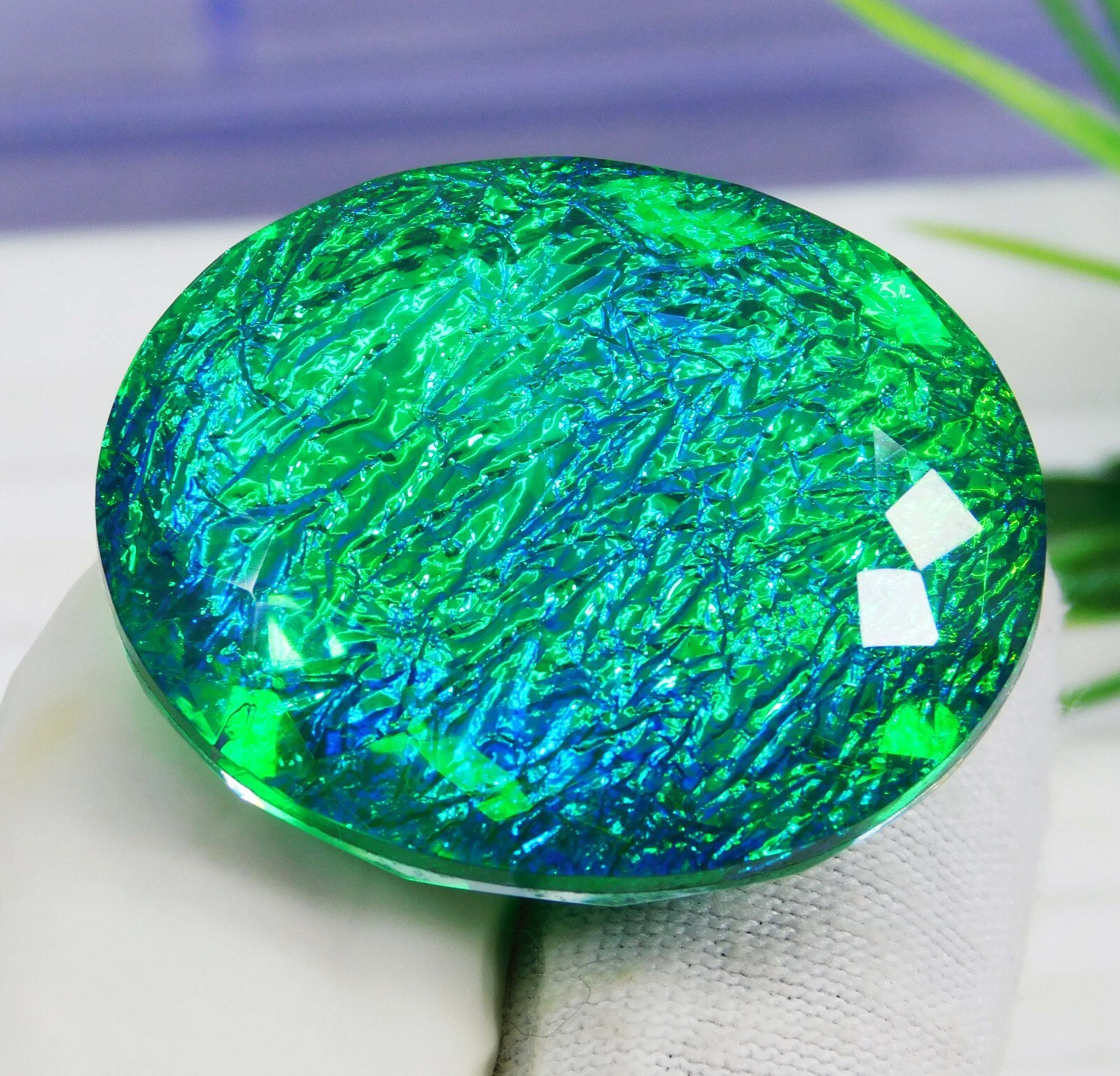 104.30 Ct Natural Monarch Fire Opal Doublet Oval Cut Loose Gemstone Certified