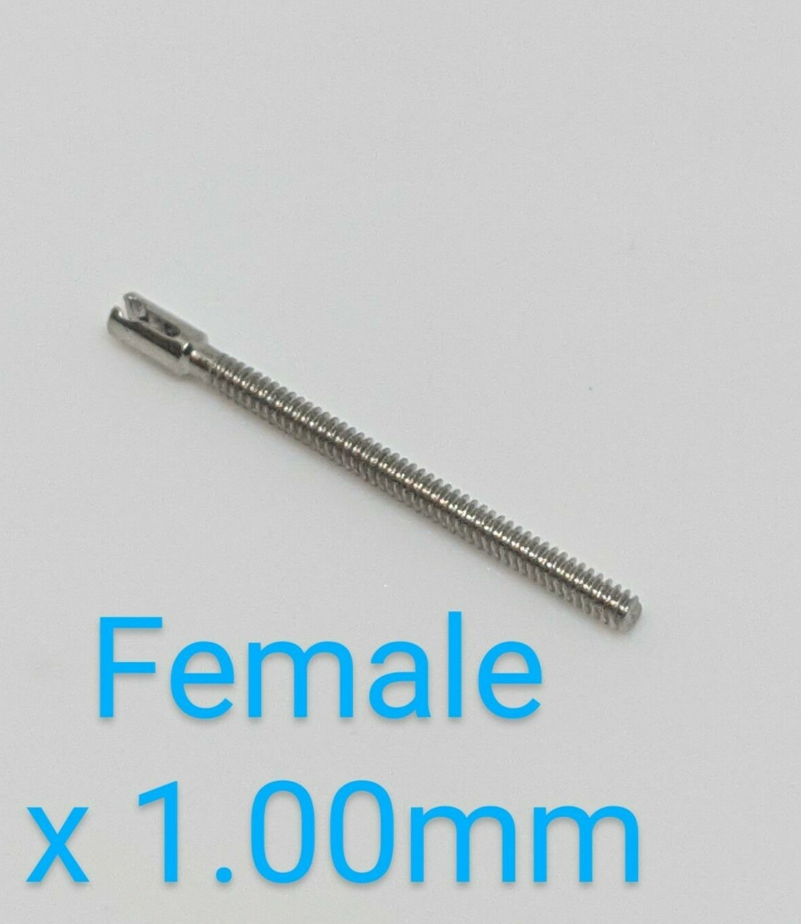 Female Stem Extension x 1.00mm Tap size 9 Swiss made x 1 piece + FREE POST