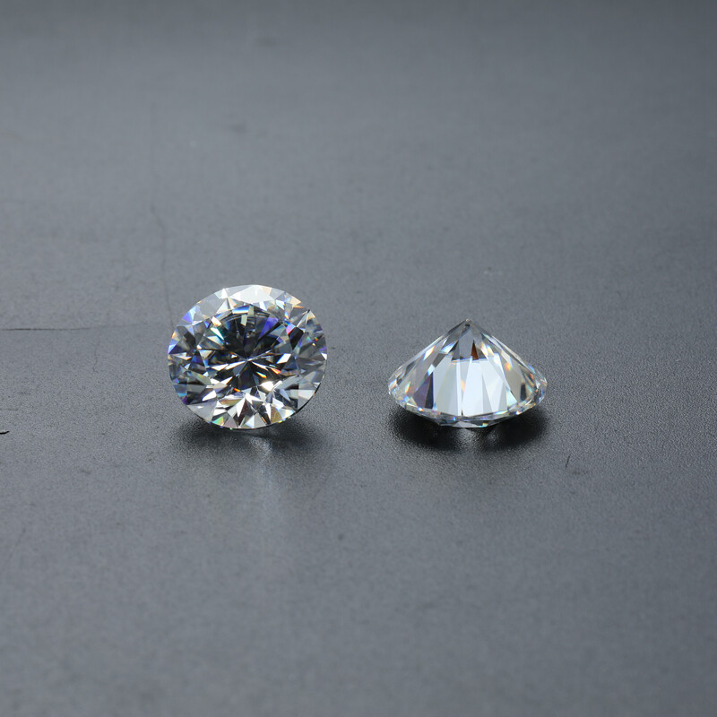 0.1-5CT Loose Moissanite Stone Diamond D Color VVS1 Round Cut With GRA Wholesale
