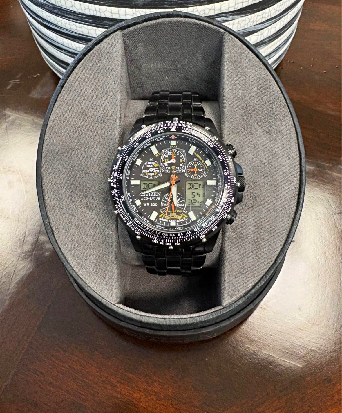 Citizen Promaster Skyhawk A-T Eco Drive Radio Controlled black EUC
