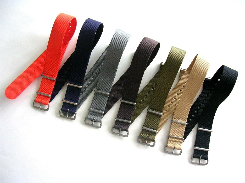 19mm Grey NATO g10 Premium RAF watch strap band MoD Bonded IW SUISSE 18 20 22 24