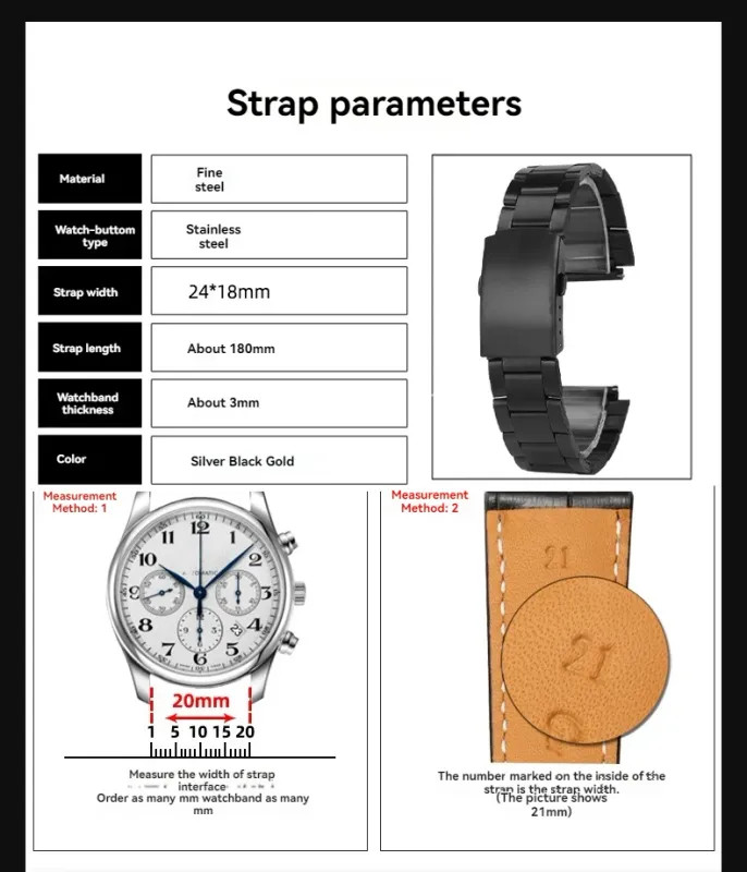 Suitable for Casio Ae-1200/Ae-1300/Ae-1500 Small Square Watches with Metal