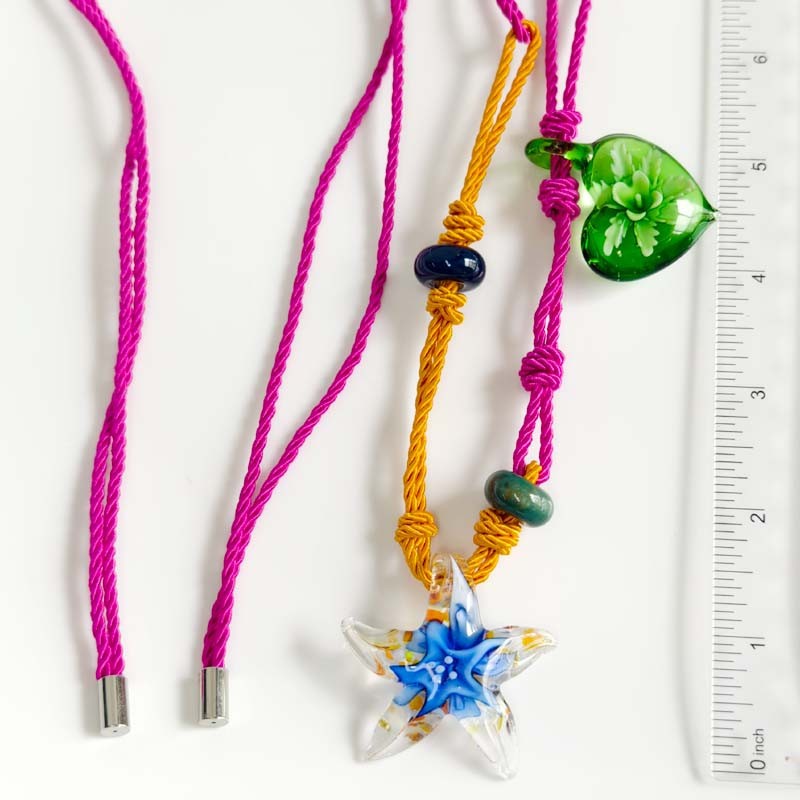 Zara Sea-themed Starfish Heart Pendant Necklace Chic Lady Party Vacation Jewelry