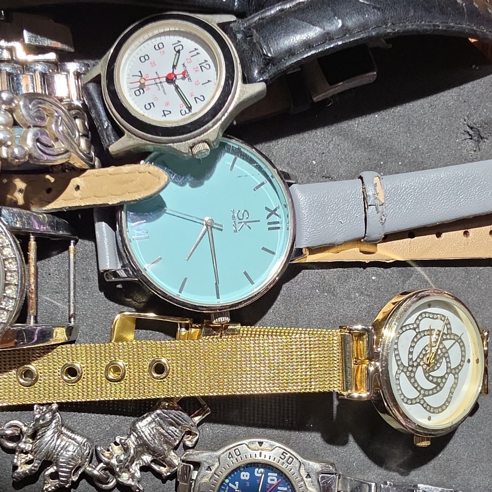 Gitano Mixed Lot of Assorted Unisex Adults Wristwatches Various Styles & Bands