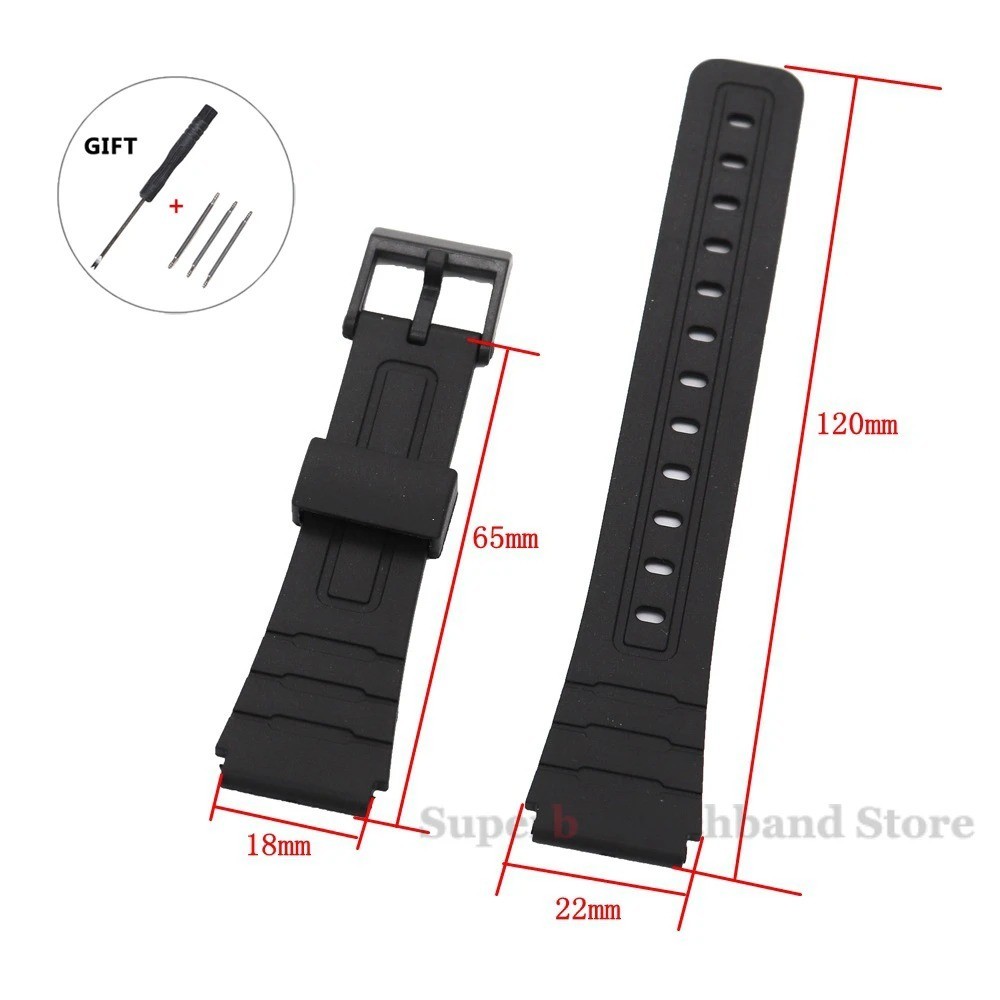 For Casio Watch Band – F-91W F-91WG F-93W F-94WA F-105W F-106W FLB-91W F-28W