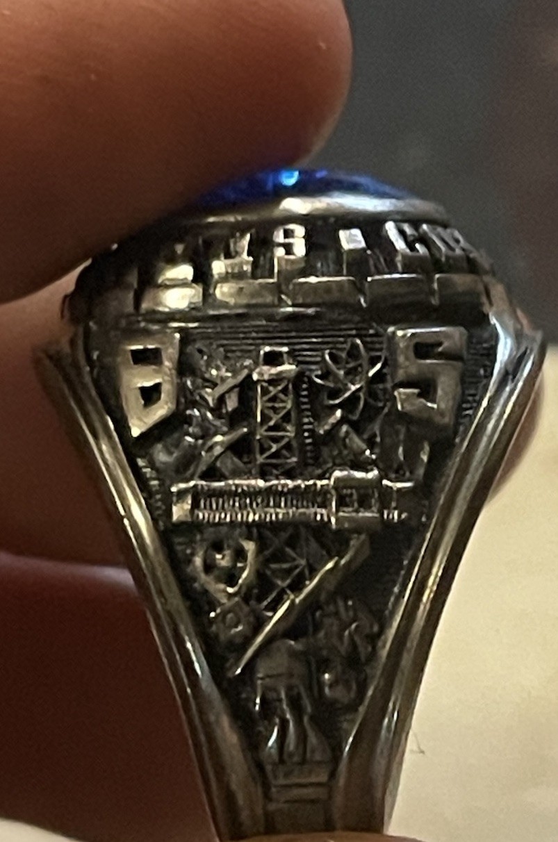 Vintage Spring Garden College Class Ring 1979