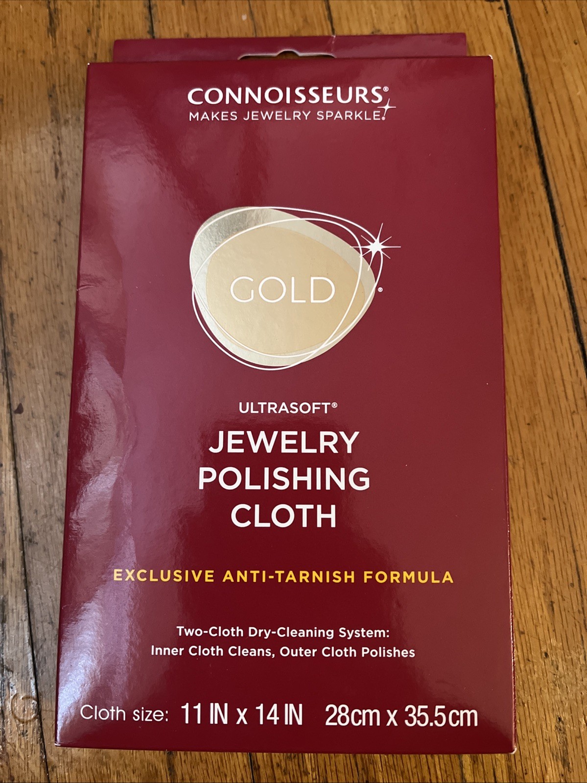Connoisseurs Gold Polishing Cloth Jewelry Cleaner SUPER GREAT DEAL!!!!