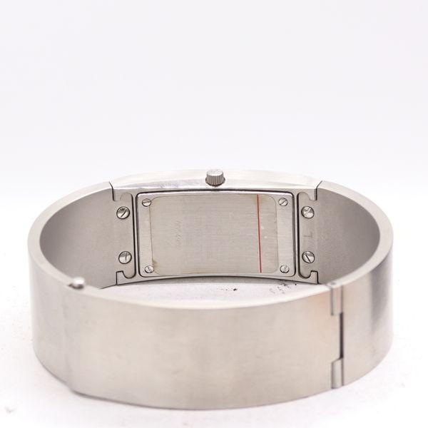 Gucci 2400L Black Dial Bangle Quartz Women’s Watch Box Included Working Japan