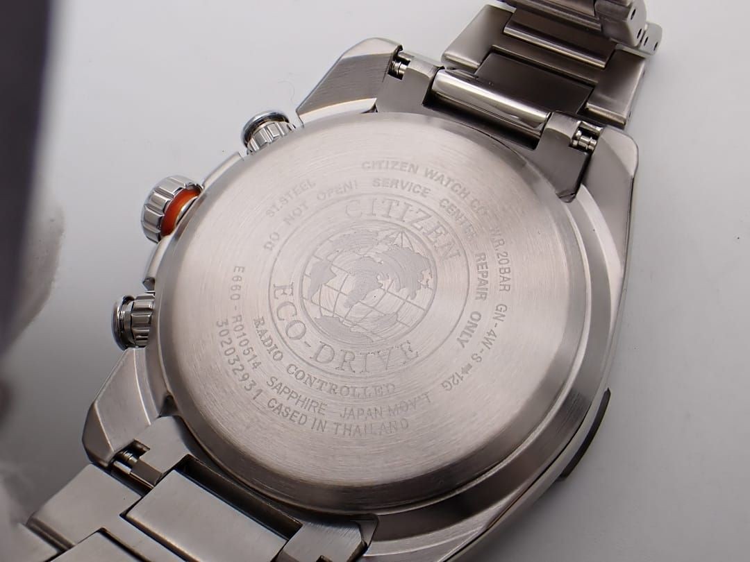CITIZEN PROMASTER LAND Eco Drive radio clock CB5034 82L chronograph men’s watch