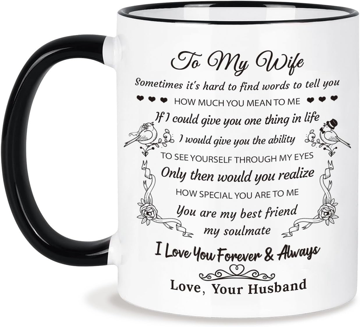 Romantic Ceramic Mug for My Wife – Perfect Gift for Every Special Occasion