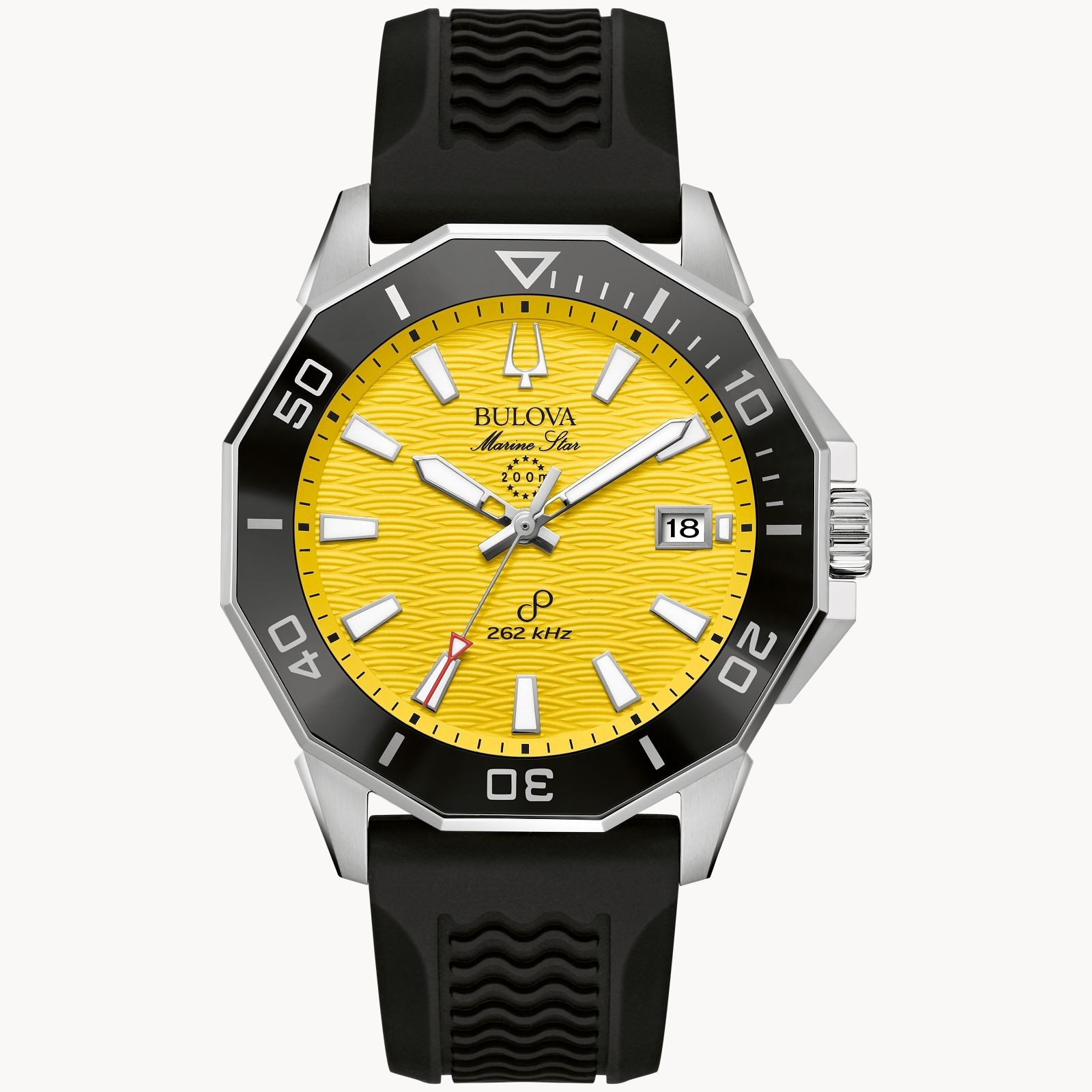 Bulova Men’s Series C Date Indicator Hpq Precisionist Black Watch 43MM 96B431